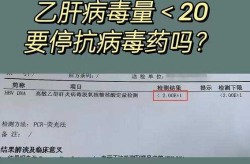 病毒载量小于20是什么意思（乙肝病毒dna&lt;20正常吗）