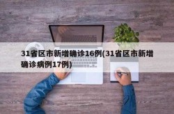 31省区市新增68例确诊，31省区市增17例病例