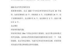 2022年北京冬奥会地点是哪里，2022冬奥会举办地点