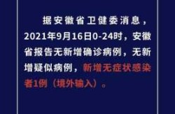 合肥今天发现了一例病例吗最新消息，安徽合肥发现一例无症状感染者