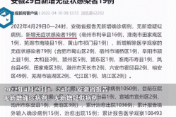 合肥经开区发现1例阳性病例，安徽合肥发现一例无症状感染者