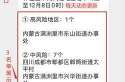 疫情最新数据消息中高风险地区名单甘肃（全国疫情防控中高风险地区名单）
