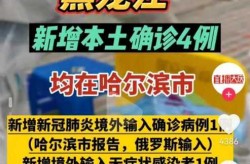 黑龙江新增4例本土确诊 12例无症状（黑龙江新增病例）