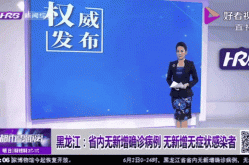 黑龙江新增36例本土无症状（黑龙江新增40例确诊 50例无症状）