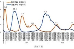 8月新冠病毒阳性率呈上升趋势（新冠病毒阳性检出率最高的是）