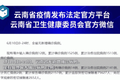 云南新增11例本土确诊病例（云南无新增本土确诊病例）