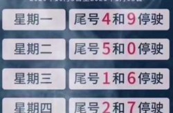 北京限行尾号2023年5月份（2025年5月限号一览表）