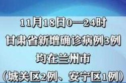 甘肃新增11例境外输入病例（甘肃病例最新消息）