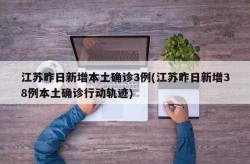 江苏新增本土确诊3例、无症状21例（江苏新增本土确诊20例）