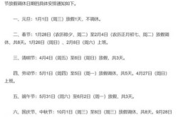 五一假期2021放假调休（2019节假日放假时间表）