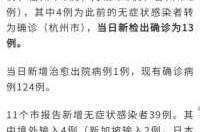 浙江新增本土阳性17例，浙江新增病例最新消息