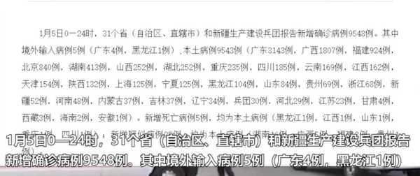 31省新增本土确诊5例(31个省今天新增多少例)
