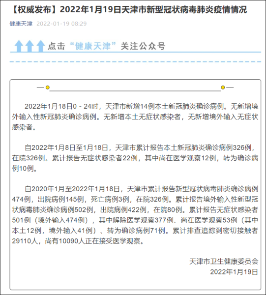 天津的新冠疫情情况如何(天津新冠疫情最新消息今天新增)
