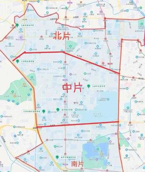 天津红桥区划定封控区、管控区、防范区（红桥区和南开区的分界线）