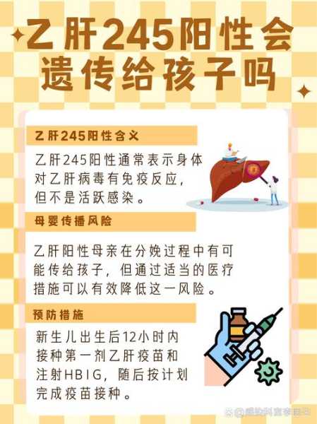 乙肝245阳性会传染家人吗（乙肝245阳性说明感染多久了）