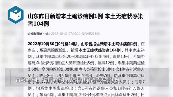 山东增确诊51例无症状380例(山东发现一例无症状感染者)