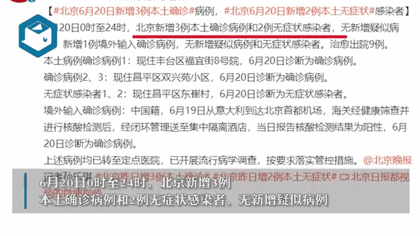31省区市新增确诊3例 均在北京(31省区市新增30例确诊)