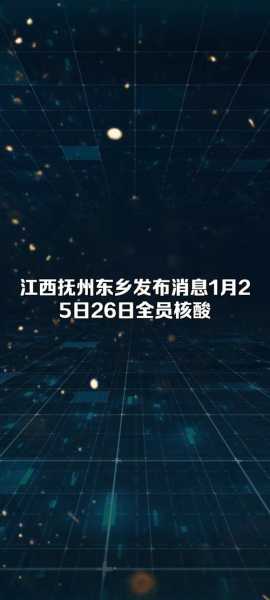 江西东乡回应全员核酸,东乡全员核酸
