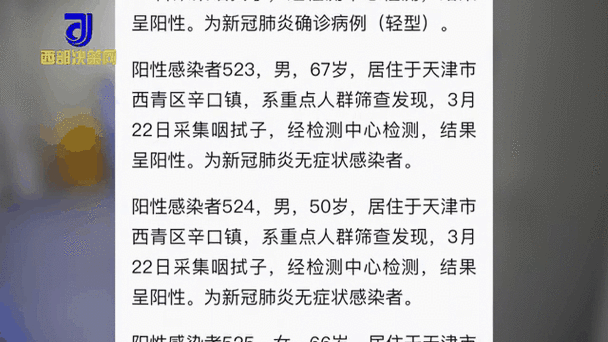 天津50例阳性感染者涉及场所公布(艾滋病病毒感染者阳性)