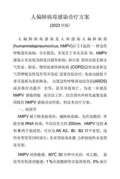 小孩偏肺病毒感染怎么治疗，人偏肺病毒怎么治疗