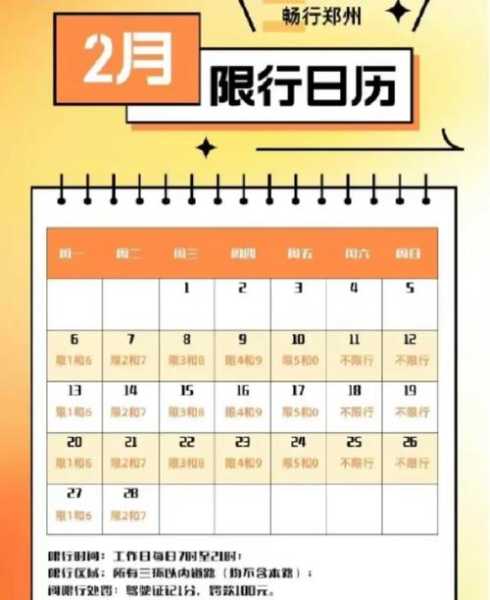 郑州限号2021最新限号4月25,郑州限号2021最新限号4月