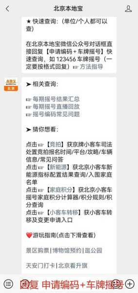 北京市个人小客车摇号查询，北京小客车指标查询