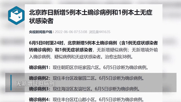 北京发现1例本土感染者轨迹，北京发现一例本土病例